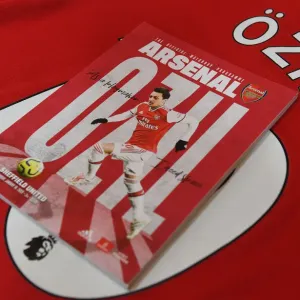 Arsenal vs Sheffield United: Mesut Ozil's Matchday Programme (2019-20)