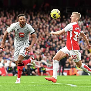 Arsenal vs Sheffield United: Zinchenko Faces Off Against Trusty in Premier League Clash (2023-24)