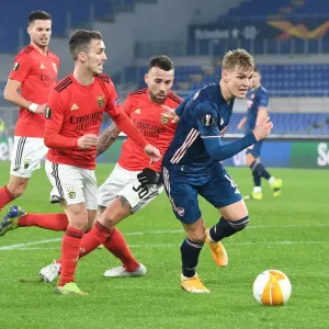 Arsenal vs. SL Benfica: Europa League Clash at Stadio Olimpico, Rome (February 2021) Arsenal vs. SL Benfica: Europa League Clash at Stadio Olimpico, Rome (February 2021)