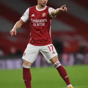 Arsenal vs Southampton: Cedric Soares in Action at Emirates Stadium (Premier League 2020-21)