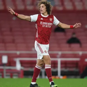 Arsenal vs Southampton: David Luiz in Action at Emirates Stadium (Premier League 2020-21)