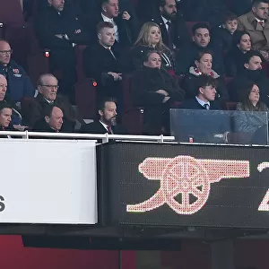 Arsenal vs Southampton: Josh Kroenke Watches from the Stands (April 2023)