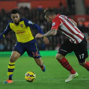 Arsenal vs Southampton: Premier League Clash at St. Mary's Stadium (January 2015)