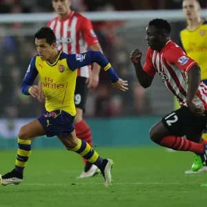 Arsenal vs Southampton: Premier League Showdown at St. Mary's Stadium (January 2015)