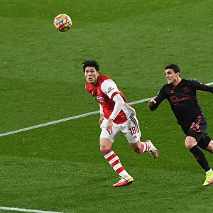 Arsenal vs Southampton: Tomiyasu Chases Elyounoussi in Premier League Clash at Emirates Stadium