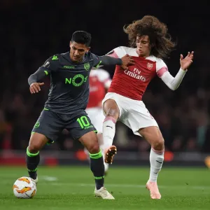 Arsenal vs. Sporting CP: Matteo Guendouzi vs. Fredy Montero - UEFA Europa League Clash Arsenal vs. Sporting CP: Matteo Guendouzi vs. Fredy Montero - UEFA Europa League Clash