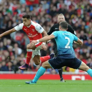 Arsenal vs Swansea City: A Battle Between Alexis Sanchez and Jordi Amat (2016-17)