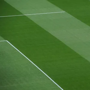 Arsenal vs Swansea City: Emirates Stadium Pitch Preparation, May 2015 Arsenal vs Swansea City: Emirates Stadium Pitch Preparation, May 2015