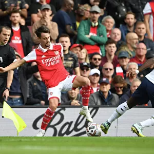 Arsenal vs. Tottenham: Fabio Vieira Clashes with Ryan Sessegnon in the 2022-23 Premier League Showdown