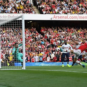 Arsenal vs. Tottenham: Kolasinac Shoots Wide in Intense Premier League Clash (2019-20)