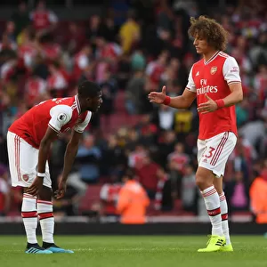 Arsenal vs. Tottenham: Luiz and Maitland-Niles Share a Moment After Intense Rivalry