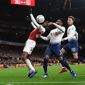 Arsenal vs. Tottenham: Maitland-Niles Faces Off Against Rose and Alli in Carabao Cup Quarterfinal Showdown