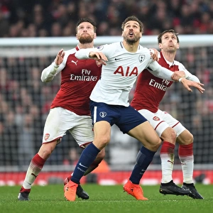 Arsenal vs. Tottenham: Mustafi and Monreal Battle Llorente
