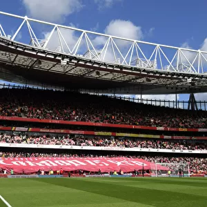 Arsenal vs. Tottenham: North Bank and Fans Await Premier League Clash at Emirates Stadium