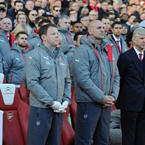 Arsenal vs. Tottenham: Pre-Match Moment of Silence (2016-17)
