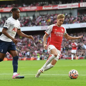 Arsenal vs Tottenham Print, 2023-24 Emirates Stadium