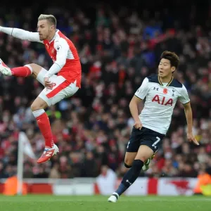 Arsenal vs. Tottenham: Ramsey vs. Son - Premier League Clash at Emirates Stadium (2016-17)