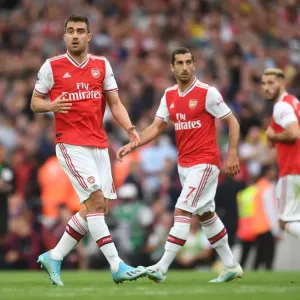 Arsenal vs. Tottenham: Sokratis in Action at the Emirates Stadium (Premier League 2019-20) Arsenal vs. Tottenham: Sokratis in Action at the Emirates Stadium (Premier League 2019-20)
