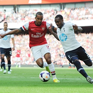 Arsenal vs. Tottenham: Theo Walcott vs. Danny Rose - Intense Battle in the 2013-14 Premier League