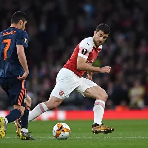Arsenal vs Valencia: Sokratis Closes In on Goncalo Guedes in Europa League Semi-Final Showdown