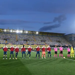 Arsenal vs Villarreal: UEFA Europa League Semi-Final Leg One - Empty Stands Amidst Coronavirus Pandemic