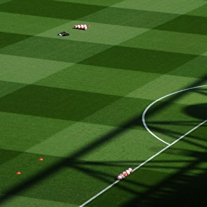 Arsenal vs Watford: Emirates Stadium Pitch (2015-16 Premier League)