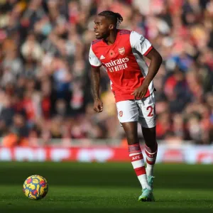 Arsenal vs. Watford: Nuno Tavares in Action, Premier League 2021-22 Arsenal vs. Watford: Nuno Tavares in Action, Premier League 2021-22