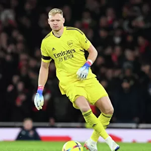 Arsenal vs. West Ham: Aaron Ramsdale in Action at the Emirates Stadium, Premier League 2022-23