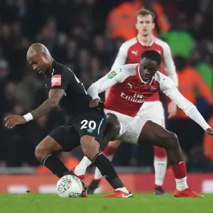 Arsenal vs. West Ham: Dasilva Tackles Ayew in Carabao Cup Showdown Arsenal vs. West Ham: Dasilva Tackles Ayew in Carabao Cup Showdown