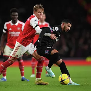 Arsenal vs. West Ham: Martin Odegaard Closes In on Said Benrahma at Emirates Stadium