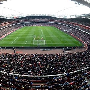 Arsenal vs. West Ham United at Emirates Stadium, Premier League 2015