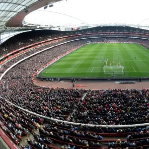 Arsenal vs. West Ham United at Emirates Stadium, Premier League 2015