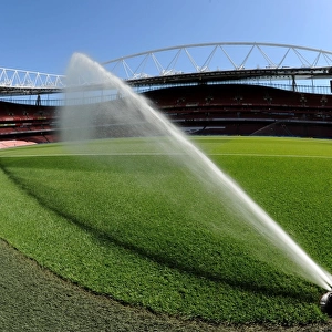 Arsenal vs. West Ham United: Pitch Preparation at The Emirates (2015-16)