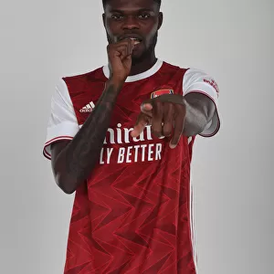 Arsenal Welcome New Signing Thomas Partey at London Colney