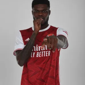 Arsenal Welcome New Signing Thomas Partey at London Colney Arsenal Welcome New Signing Thomas Partey at London Colney