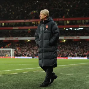 Arsenal Wenger Print - Barclays Premier League Match at Emirates Stadium