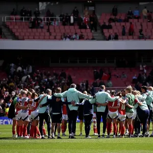 Arsenal WFC v Olympique Lyonnais - UEFA Women's Champions League Semi Final First Leg