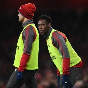 Arsenal: Wilshere and Welbeck in Action against Huddersfield Town, Premier League 2017-18 Arsenal: Wilshere and Welbeck in Action against Huddersfield Town, Premier League 2017-18