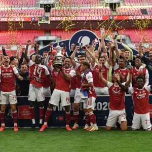 アーセナル FA cup 2020 記念フレーム olaoluslawn turned the 2025 Emirates FA Cup Final into a