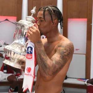Arsenal Wins FA Cup Print