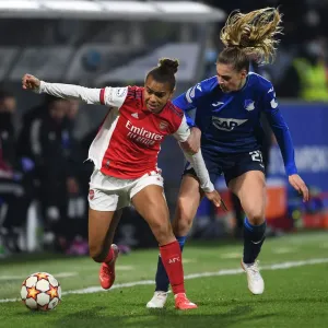 Arsenal Women Battle 1899 Hoffenheim in UEFA Women's Champions League Showdown Arsenal Women Battle 1899 Hoffenheim in UEFA Women's Champions League Showdown
