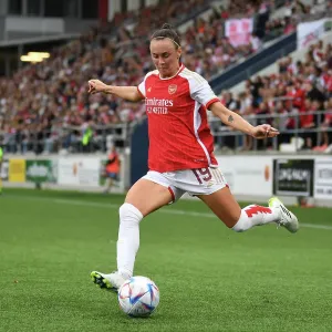 Arsenal Women Battle Linkopings FC in UEFA Champions League Showdown, September 2023