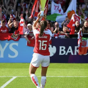 Arsenal Women Celebrate FA Women's Continental Cup Victory Arsenal Women Celebrate FA Women's Continental Cup Victory