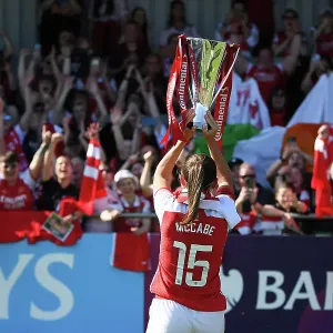 Arsenal Women Celebrate FA Women's Continental Cup Victory over Aston Villa Arsenal Women Celebrate FA Women's Continental Cup Victory over Aston Villa
