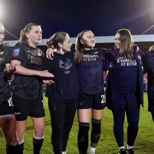 Arsenal Women Celebrate FA WSL Victory Arsenal Women Celebrate FA WSL Victory