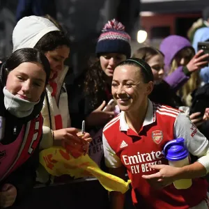 Arsenal Women Celebrate FA WSL Victory: Katie McCabe Amidst Jubilant Fans Arsenal Women Celebrate FA WSL Victory: Katie McCabe Amidst Jubilant Fans