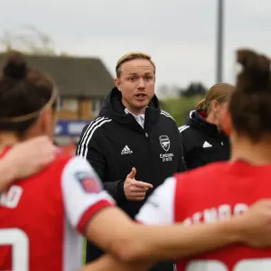 Arsenal Women Celebrate Title Triumph: Jonas Eidevall and Team Rejoice at Full-Time vs Aston Villa (2021-22) Arsenal Women Celebrate Title Triumph: Jonas Eidevall and Team Rejoice at Full-Time vs Aston Villa (2021-22)