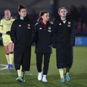 Arsenal Women Celebrate Victory Over Chelsea Women in FA WSL Clash Arsenal Women Celebrate Victory Over Chelsea Women in FA WSL Clash