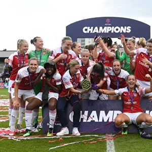 Arsenal Women Celebrate WSL Title Triumph