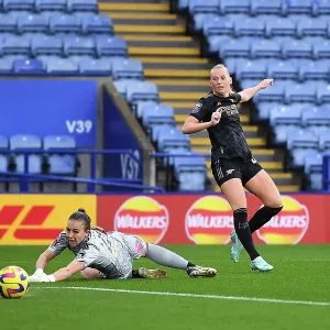 Arsenal Women Crush Leicester City: Stina Blackstenius Scores Fourth Goal in Thrilling Barclays Super League Match Arsenal Women Crush Leicester City: Stina Blackstenius Scores Fourth Goal in Thrilling Barclays Super League Match
